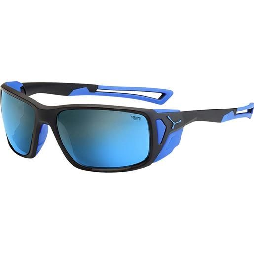 Cebe proguide mirror sunglasses blu, nero 4000 grey mineral blue flash mirror/cat4