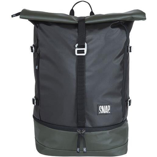 Snap Climbing roll top full 34l backpack nero