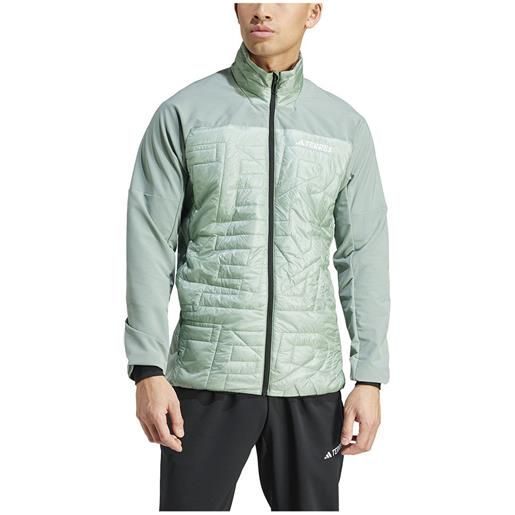 Adidas xperior varilite hybrid jacket verde 2xl uomo