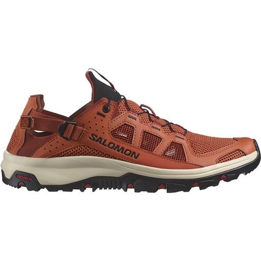 Salomon tech amphib 5 sandals arancione eu 40 2/3 uomo