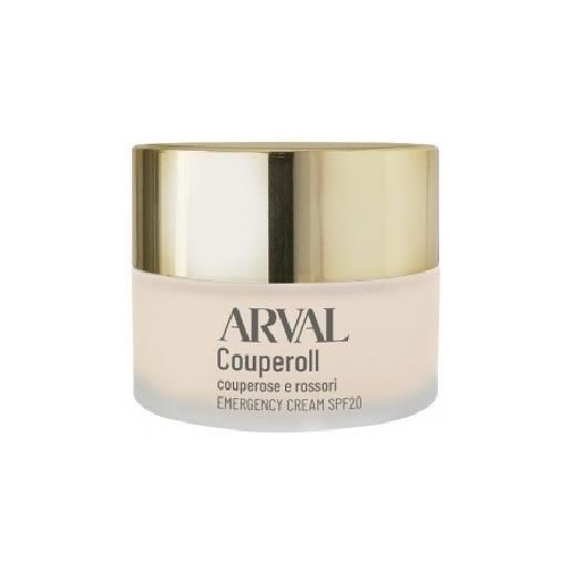 Arval couperoll emergency cream spf20 crema antirossore anti-età 50 ml