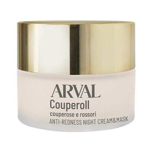 Arval couperoll anti-redness night cream & mask crema-maschera notte antirossore ristrutturante 50 ml