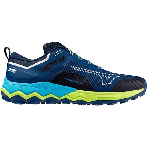 Mizuno wave ibuki 4 trail running shoes blu eu 40 uomo