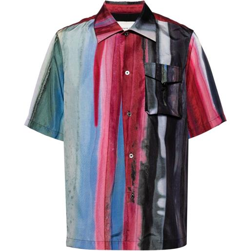 Feng Chen Wang camicia a righe - multicolore