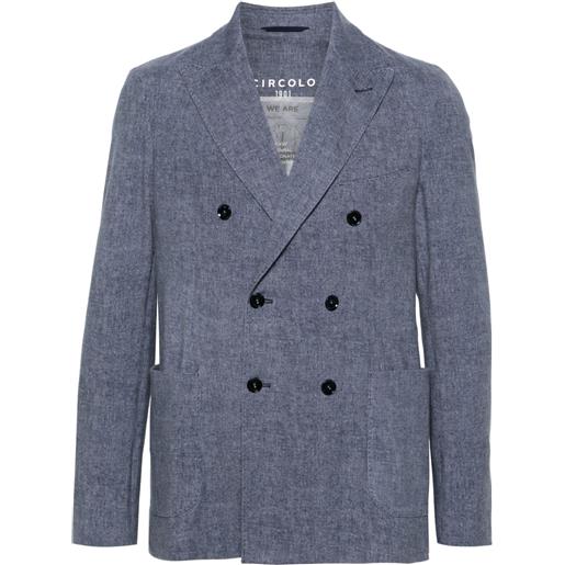 Circolo 1901 blazer doppiopetto - blu