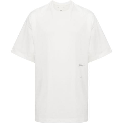 OAMC t-shirt con stampa fotografica - bianco
