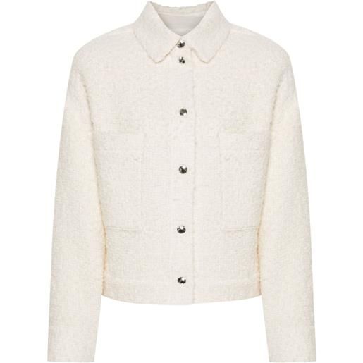 IRO giacca con bottoni automatici - bianco