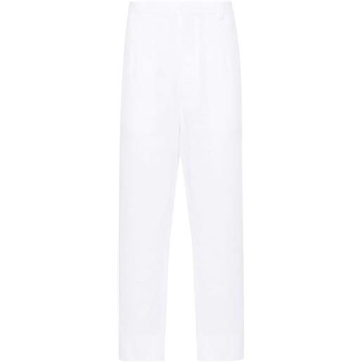 Prada pantaloni crop - bianco