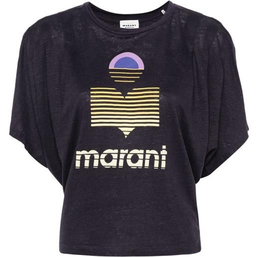MARANT ÉTOILE t-shirt kyanza - blu