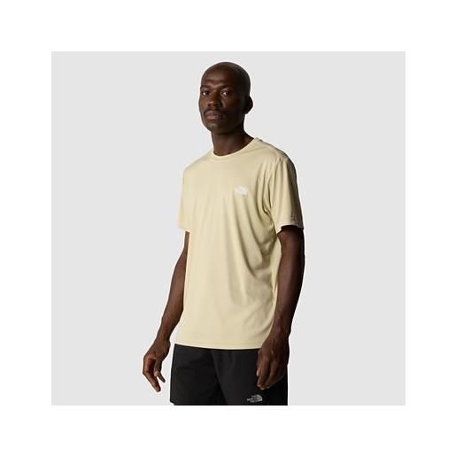 TheNorthFace the north face t-shirt reaxion amp da uomo gravel taglia l uomo