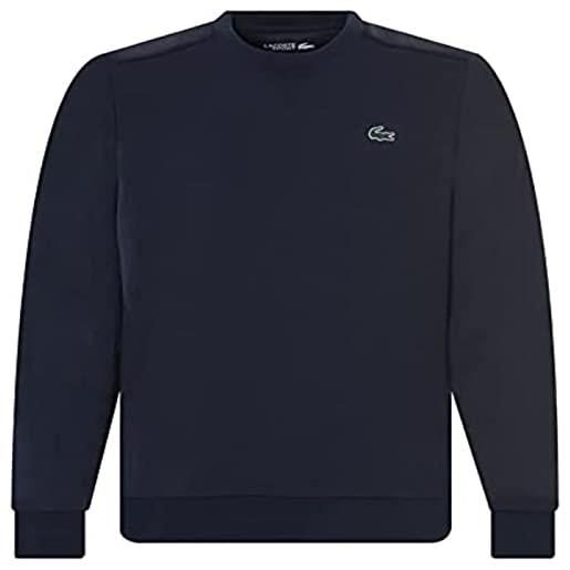 Lacoste sh9604 felpa, uomo, blu(marine), m