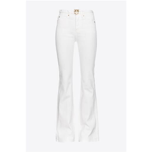 Pinko jeans donna white