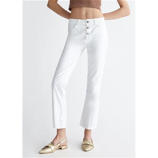 LIU JO jeans donna bianco ottico