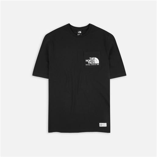 The North Face berkeley california pocket t-shirt tnf black unisex