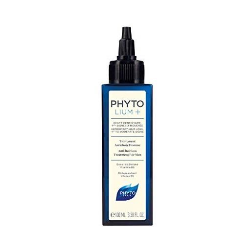 Phyto Phyto. Lium+ trattamento anticaduta senza risciacquo per i primi segni di caduta dei capelli uomo, formato da 100 ml