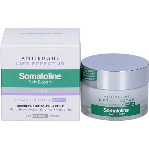 Somatoline cosmetic lift effect 4d crema crema levigante notte 50 ml