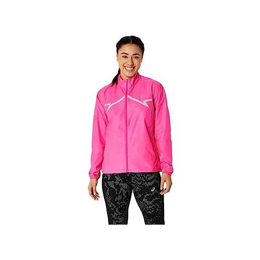ASICS 2012c862-700 lite-show jacket giacca donna pink glo taglia m