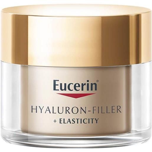 Eucerin hyaluron filler + elasticity crema notte per il viso 50 ml