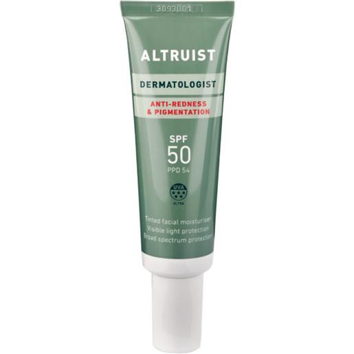Altruist anti-redness & pigmentation spf50 crema protettiva con filtro per il viso 30 ml
