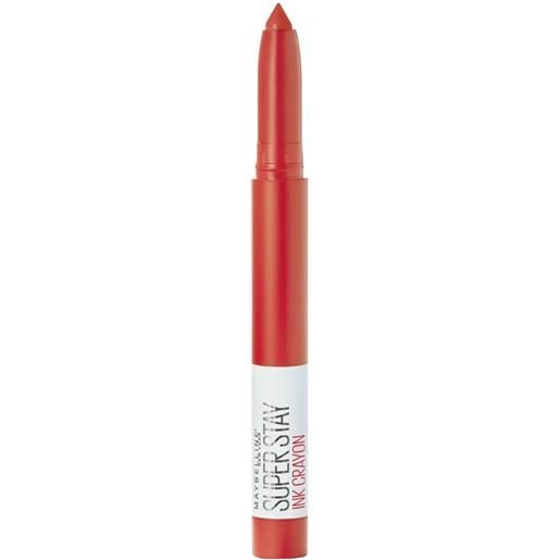 Maybelline super stay ink crayon rossetto laugh louder