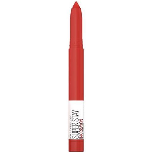 Maybelline super stay ink crayon rossetto know no limit