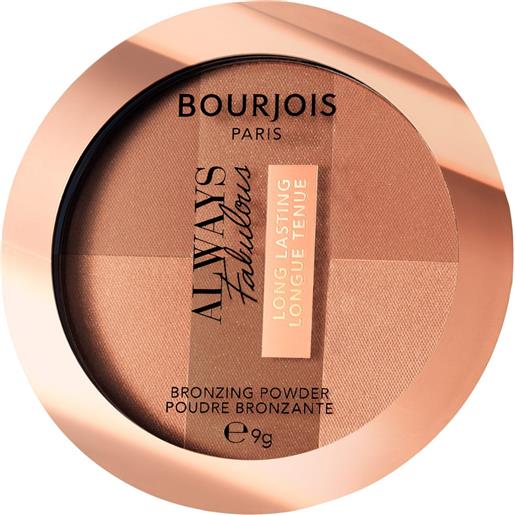 Bourjois always fabulous bronzer per il viso 9 g