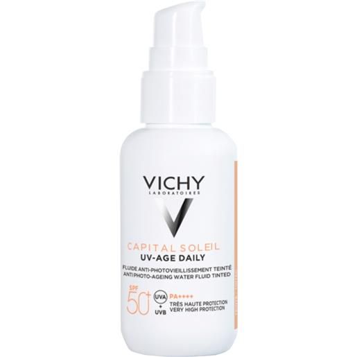 Vichy capital soleil uv-age daily spf50+ crema viso con protezione solare 40 ml