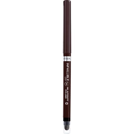 Loreal l'oréal infaillible grip gel automatic 36h matita eyeliner 5 g brown denim