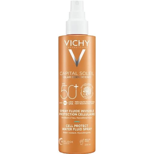 Vichy capital soleil cell protect uv spf50+ spray abbronzante 200 ml