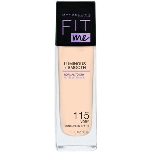 Maybelline fit me luminous & smooth primer per il viso 30 ml ivory