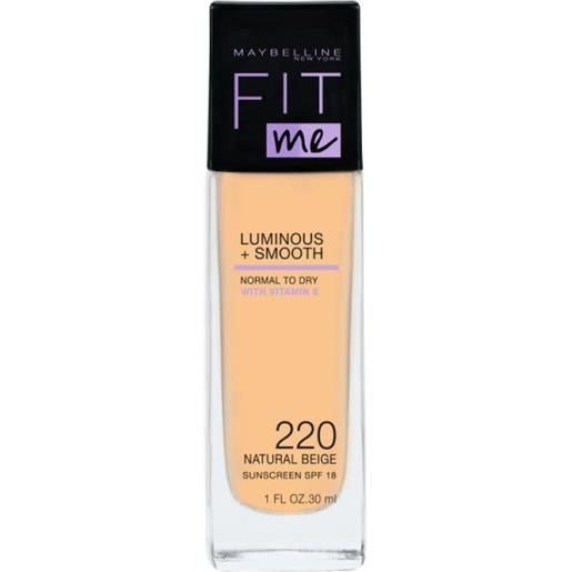 Maybelline fit me luminous & smooth primer per il viso 30 ml natural beige