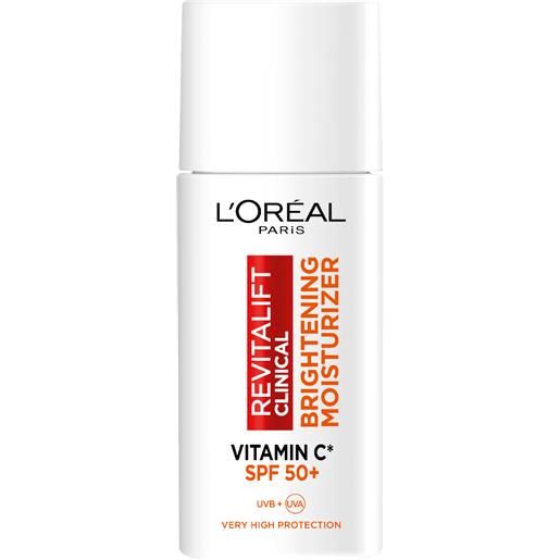 Loreal l'oréal revitalift clinical vitamina c spf50+ crema protettiva con filtro 50 ml