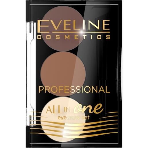 Eveline Make Up eveline all in one matita per sopracciglia 1.7 g