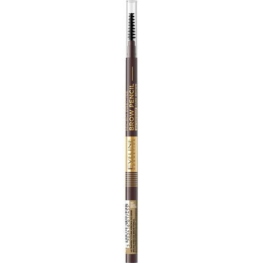 Eveline Make Up eveline matita per sopracciglia 0.6 g dark brown