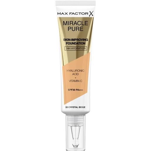 Max Factor miracle pure primer per il viso 30 ml crystal beige