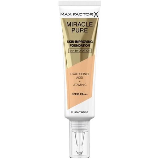Max Factor miracle pure primer per il viso 30 ml light beige