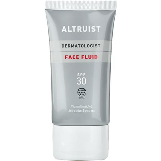 Altruist face fluid sunscreen spf30 crema protettiva con filtro per il viso 50 ml