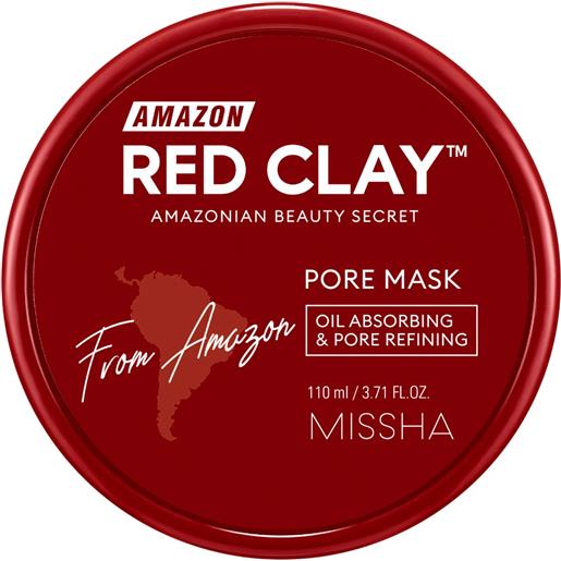 Missha amazon red clay massaggiatore per il viso 110 ml