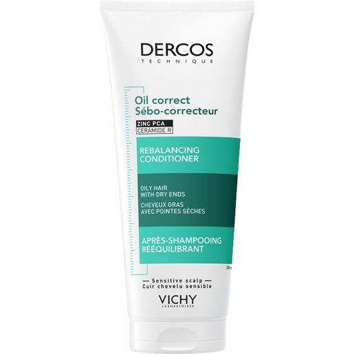 Vichy dercos oil correct balsamo balsamo per capelli 200 ml