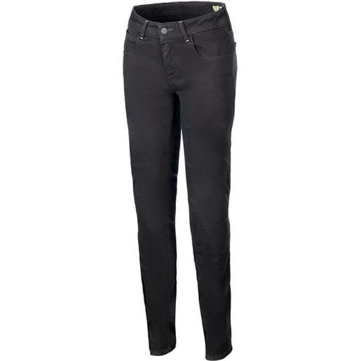 ALPINESTARS jeans donna alpinestars daisy v3 rinse nero