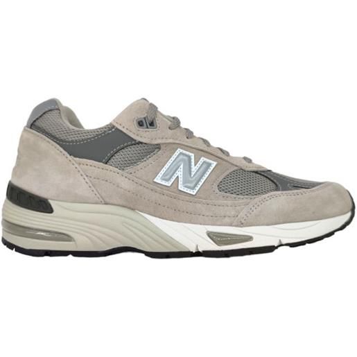 NEW BALANCE scarpe 991v1 uomo gray/silver metallic