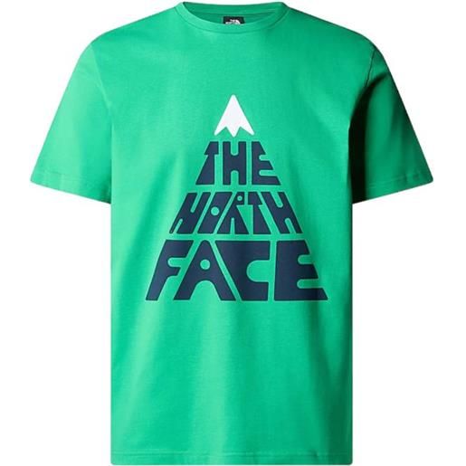 THE NORTH FACE t-shirt mountain play uomo optic emerald