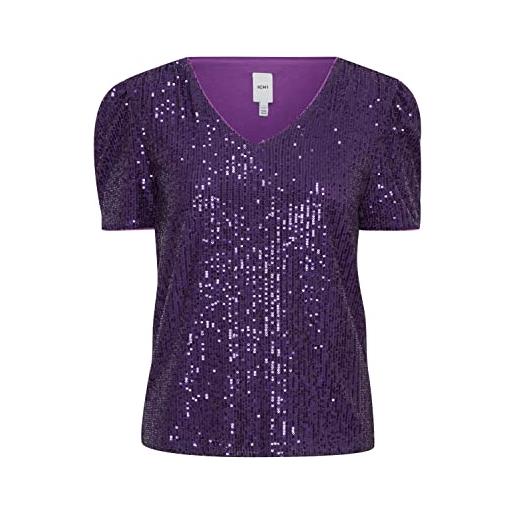 Ichi ihfauci ss2 t-shirt, 193750/violet indaco, s donna