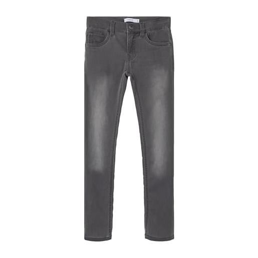 Name it nkmtheo dnmthayer cor1 swe pant noos pantaloni, mix blu chiaro, 140 bambina