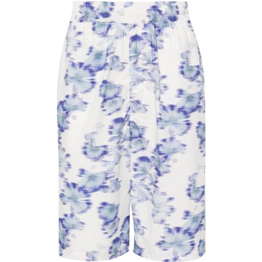 MARANT shorts layan a fiori - blu