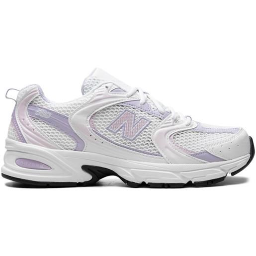 New Balance sneakers 530 white/purple - bianco