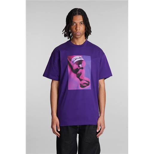 Carhartt Wip t-shirt in cotone viola
