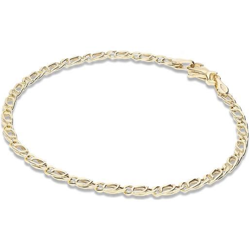 GioiaPura bracciale donna catena oro 18kt gioiello gioiapura oro 750 gp-svpd060gg19