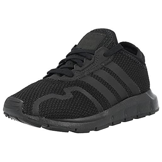 Adidas swift run x c, scarpe da ginnastica unisex - bambini, nucleo nero/nucleo nero/nucleo nero, 30.5 eu
