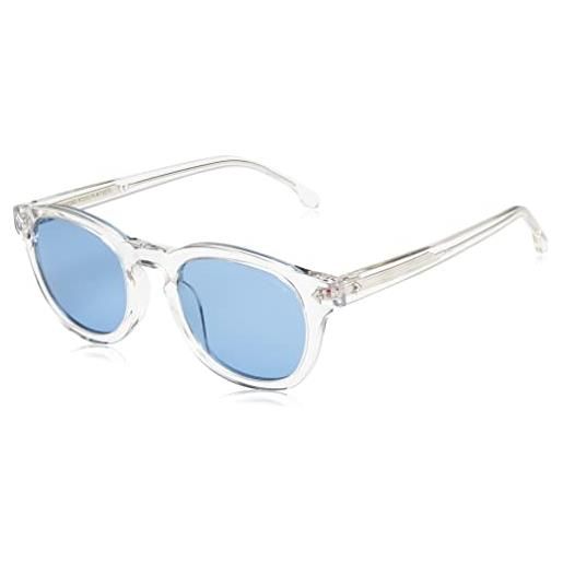 Lozza sl4284 p79b sunglasses plastic, standard, 52, crystal/blue, unisex-adulto